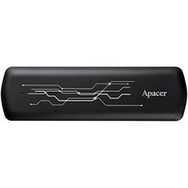გარე მყარი დისკი Apacer AP1TBAS722B-1, 1TB, External HDD, M.2, USB 3.2, Black